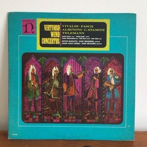Various Artists Virtuoso Wind Concertos LP Vinyl Record Album